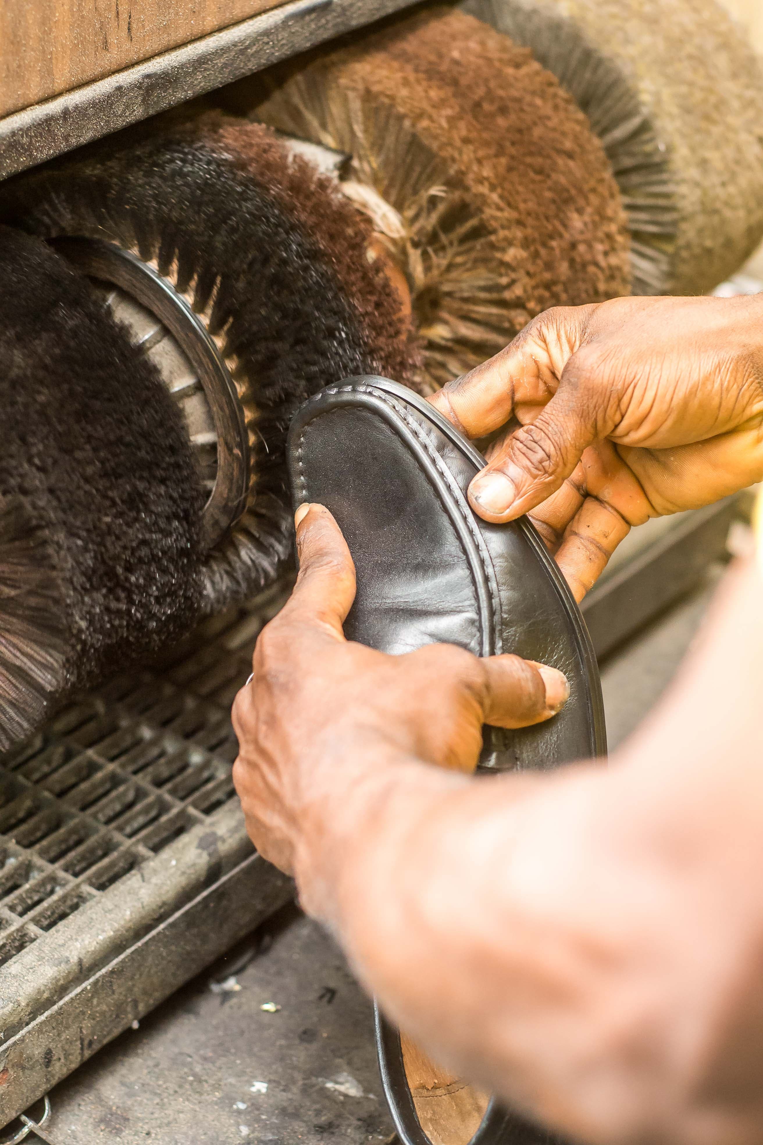 Premium shoe restoration